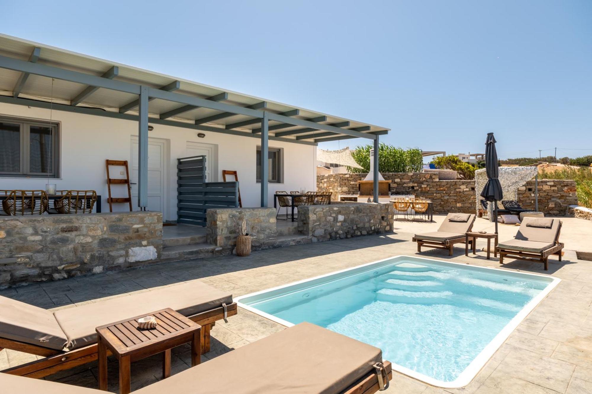 Blue View Villa Apartment #1 With Shared Pool Pounda エクステリア 写真